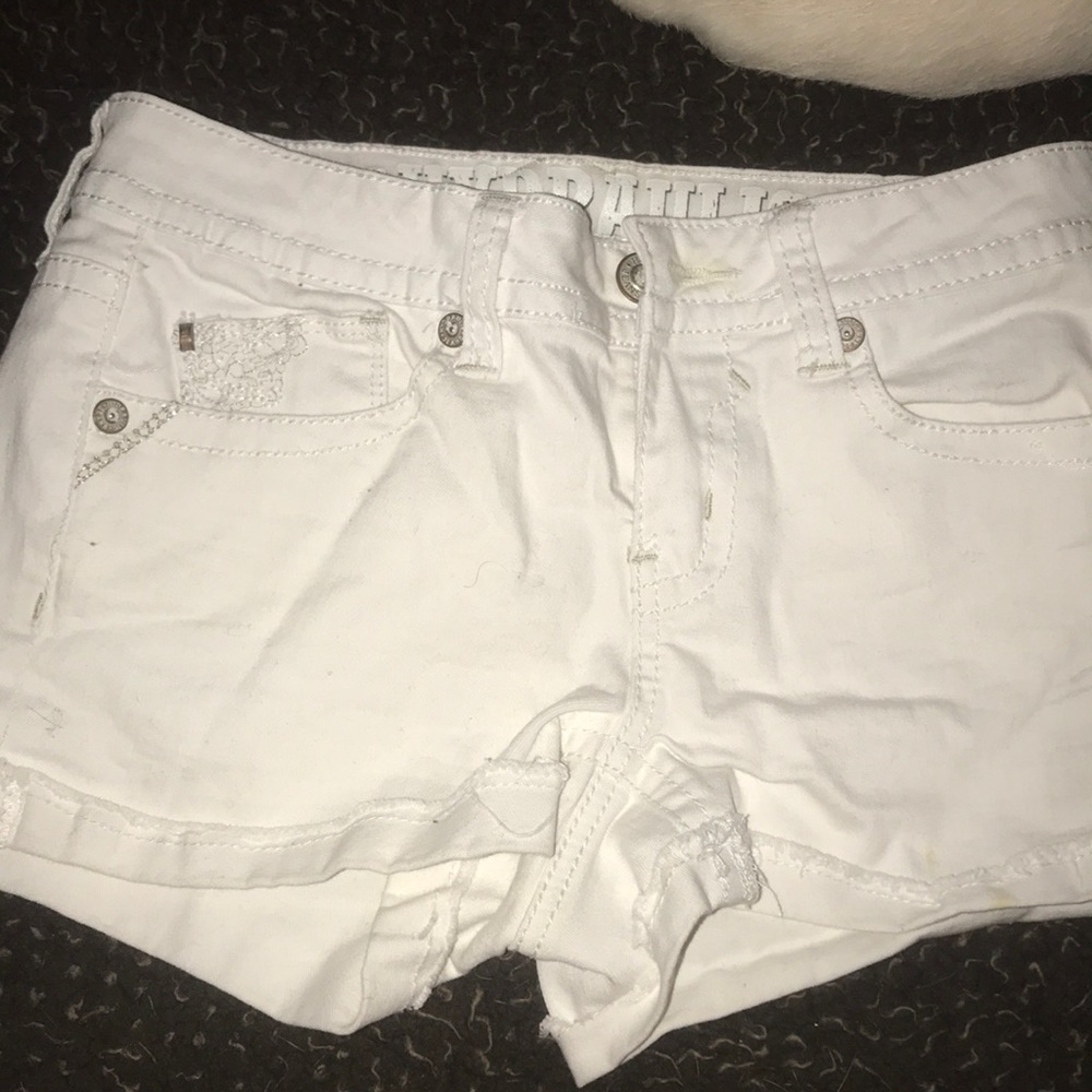 White Shorts